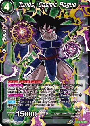 Turles, Cosmic Rogue (BT12-068) - Vicious Rejuvenation