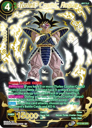 Turles, Cosmic Rogue (SPR) (BT12-068) - Vicious Rejuvenation