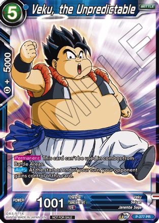 Veku, the Unpredictable (Unison Warrior Series Tournament Pack Vol.3) (P-277) - Tournament Promotion Cards