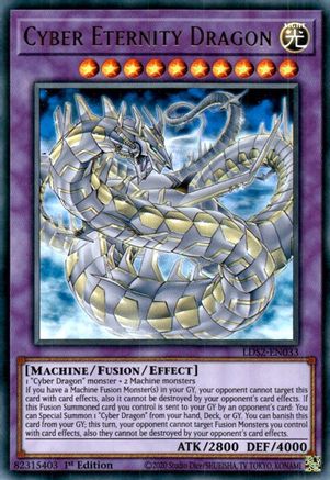 Cyber Eternity Dragon (LDS2-EN033) - Legendary Duelists: Season 2 1st Edition