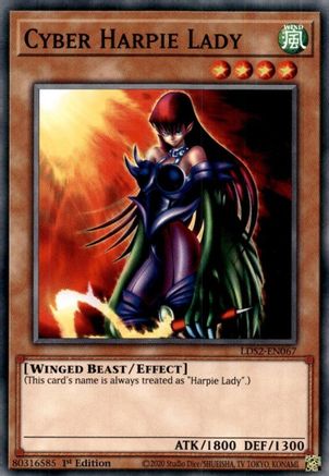Cyber Harpie Lady (LDS2-EN067) - Legendary Duelists: Season 2 1st Edition