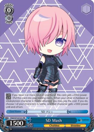 SD Mash (FGO/S75-E101 PR) - Fate/Grand Order Absolute Demonic Front: Babylonia