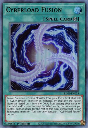 Cyberload Fusion (Green) (LDS2-EN035) - Legendary Duelists: Season 2 1st Edition
