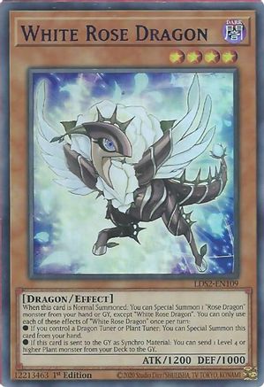 White Rose Dragon (Purple) (LDS2-EN109) - Legendary Duelists: Season 2 1st Edition