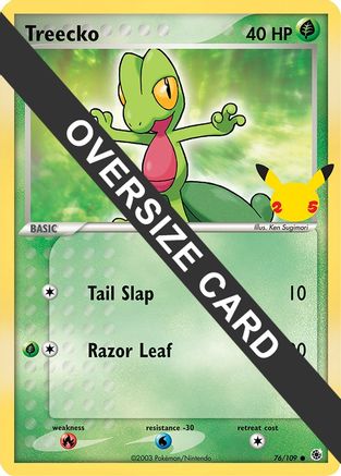 Treecko 076 First Partner Pack - Promo