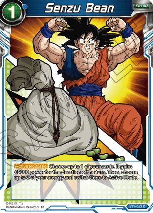 Senzu Bean (Reprint) (BT1-053) - Battle Evolution Booster Foil