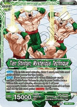 Tien Shinhan // Tien Shinhan, Mysterious Technique (EB1-24) - Battle Evolution Booster