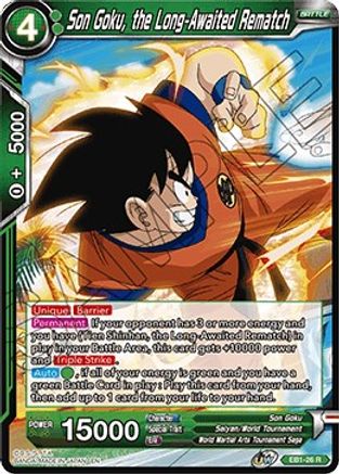 Son Goku, the Long-Awaited Rematch (EB1-26) - Battle Evolution Booster Foil