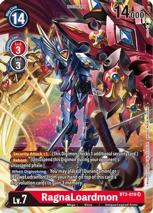 RagnaLoardmon (BT3-019) - Release Special Booster 1.5 Foil