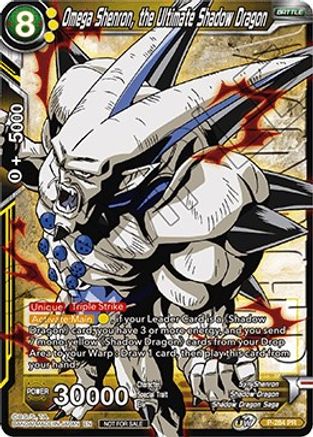 Omega Shenron, the Ultimate Shadow Dragon (Unison Warrior Series Tournament Pack Vol.3) (Winner Stamped) (P-284) - Tournament Promotion Cards