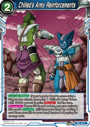 Chilled's Army Reinforcements (EB1-22) - Battle Evolution Booster
