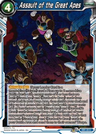 Assault of the Great Apes (EB1-23) - Battle Evolution Booster