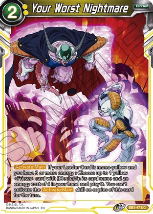 Your Worst Nightmare (EB1-47) - Battle Evolution Booster