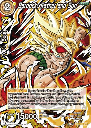 Bardock, Father and Son (Reprint) (DB1-100) - Battle Evolution Booster