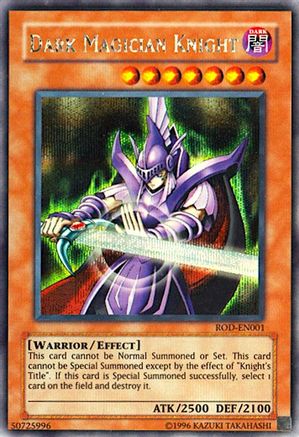 Dark Magician Knight (Reshef of Destruction) (Secret Rare) (ROD-EN001) - Yu-Gi-Oh! Video Game Promotional Cards Unlimited