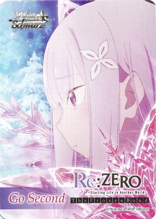 Go Second Card - Emilia All Alone - Re:ZERO: The Frozen Bond