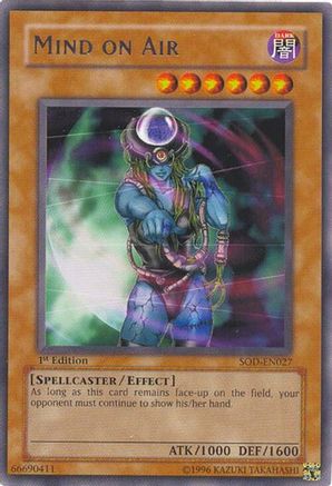 Mind on Air (SOD-EN027) - Soul of the Duelist 1st Edition