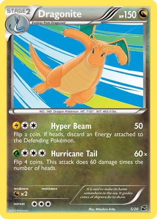 Dragonite 005/20 - Holofoil Blister Exclusives - Promo