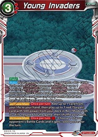 Young Invaders (BT13-028) - Supreme Rivalry Foil