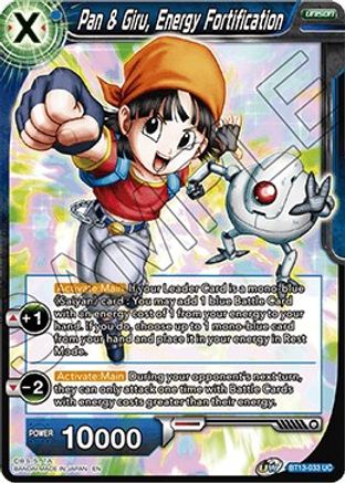 Pan & Giru, Energy Fortification (BT13-033) - Supreme Rivalry