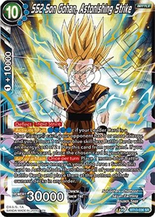 SS2 Son Gohan, Astonishing Strike (BT13-036) - Supreme Rivalry
