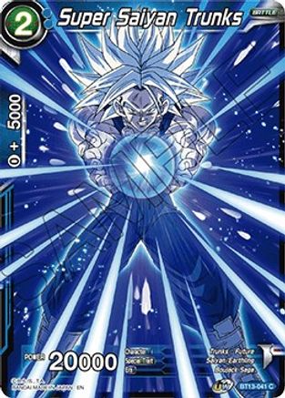 Super Saiyan Trunks (BT13-041) - Supreme Rivalry Foil