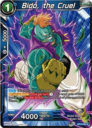 Bido, the Cruel (BT13-053) - Supreme Rivalry Foil