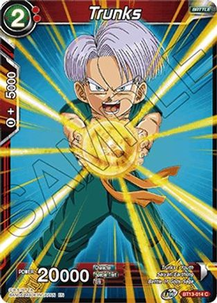 Trunks (BT13-014) - Supreme Rivalry Foil