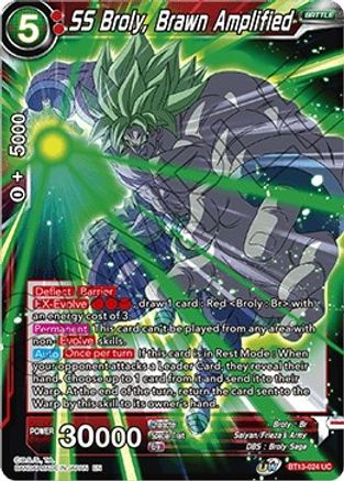SS Broly, Brawn Amplified (BT13-024) - Supreme Rivalry Foil