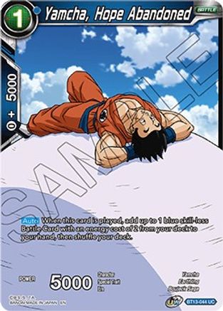 Yamcha, Hope Abandoned (BT13-044) - Supreme Rivalry Foil
