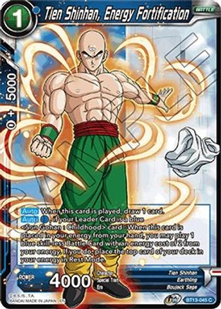 Tien Shinhan, Energy Fortification (BT13-045) - Supreme Rivalry