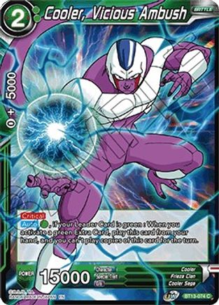 Cooler, Vicious Ambush (BT13-074) - Supreme Rivalry Foil