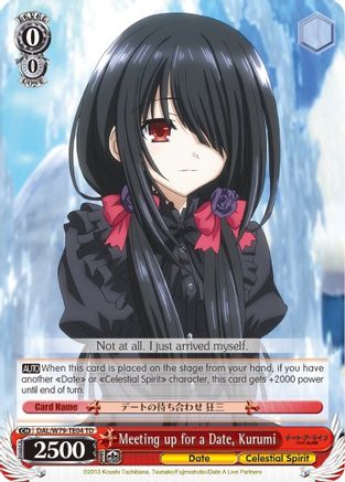 Meeting up for a Date, Kurumi (DAL/W79-TE04 TD) - Date A Live