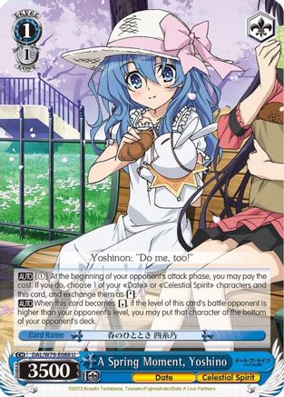 A Spring Moment, Yoshino (DAL/W79-E088 U) - Date A Live
