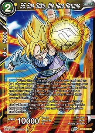 SS Son Goku, the Hero Returns (BT13-096) - Supreme Rivalry Foil