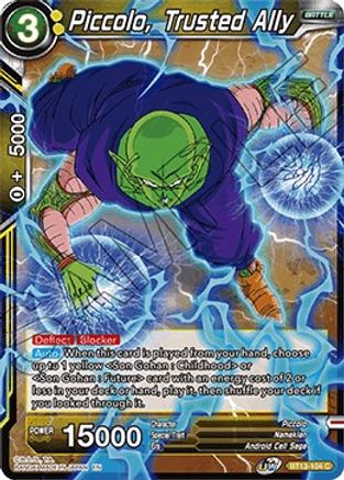 Piccolo, Trusted Ally (BT13-104) - Supreme Rivalry Foil