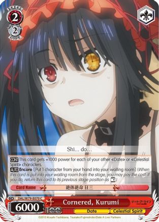 Cornered, Kurumi (DAL/W79-E070 C) - Date A Live