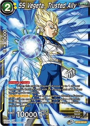 SS Vegeta, Trusted Ally (BT13-100) - Supreme Rivalry