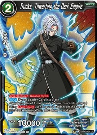 Trunks, Thwarting the Dark Empire (BT13-131) - Supreme Rivalry