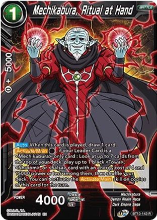 Mechikabura, Ritual at Hand (BT13-143) - Supreme Rivalry Foil