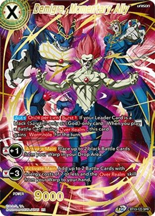 Demigra, Momentary Ally (SPR) (BT13-123) - Supreme Rivalry