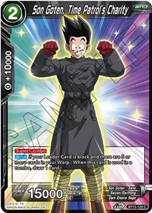 Son Goten, Time Patrol's Charity (BT13-129) - Supreme Rivalry Foil