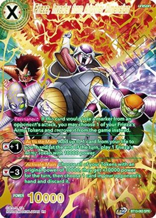 Frieza, Invader from Another Dimension (SPR) (BT13-063) - Supreme Rivalry