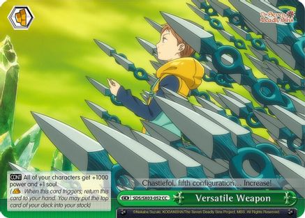 Versatile Weapon (SDS/SX03-052 CC) - The Seven Deadly Sins