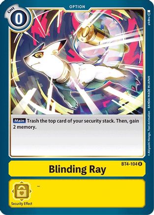 Blinding Ray (BT4-104) - Great Legend