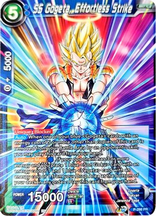 SS Gogeta, Effortless Strike (P-298) - Promotion Cards