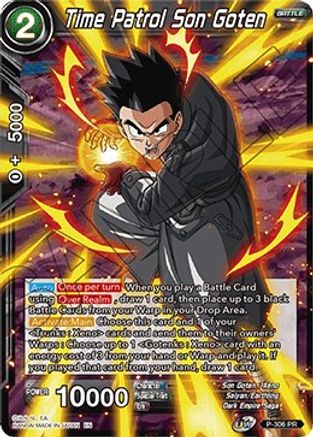 Time Patrol Son Goten (P-306) - Promotion Cards