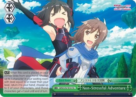 Non-Stressful Adventure (BFR/S78-TE10 TD) - BOFURI: I Don't Want to Get Hurt, so I'll Max Out My Defense