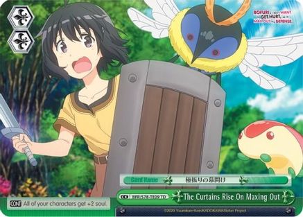The Curtains Rise On Maxing Out (BFR/S78-TE09 TD) - BOFURI: I Don't Want to Get Hurt, so I'll Max Out My Defense