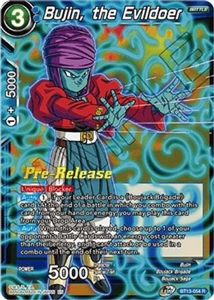 Bujin, the Evildoer (BT13-054) - Supreme Rivalry PreRelease Cards